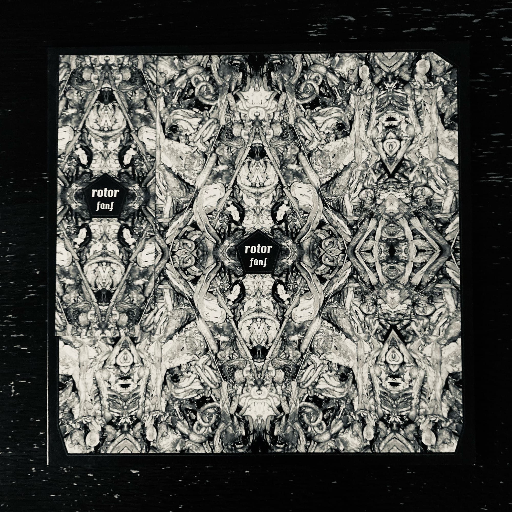 Das Cover des Vinyl Albums FÜNF der Band RotoR aus Berlin